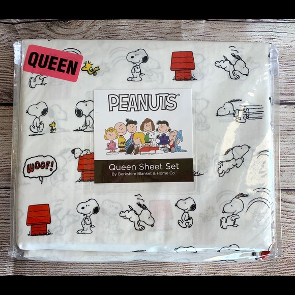 Berkshire Bedding Snoopy Peanuts Queen Sheets Set Poshmark